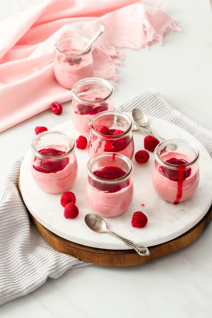 This image has an empty alt attribute; its file name is Raspberry-Mousse-1B.jpg